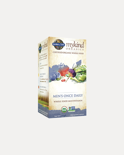 Mens Once Daily Organic Tabs