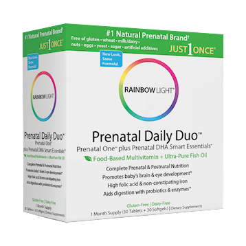 Rainbow light prenatal daily duo