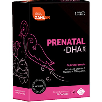 zahler prenatal vitamin dha 300