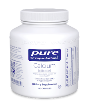 calcium citrate for bone health